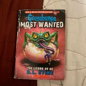 Book Goosebumps Most wanted The Lizard of Oz by RL STINE